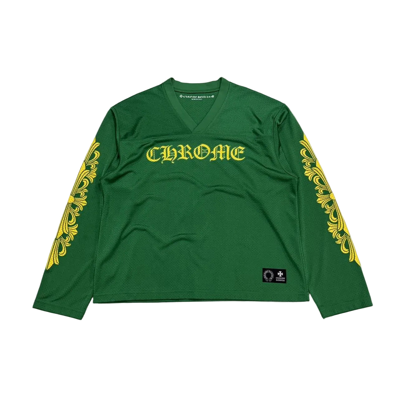 Chrome Hearts Mesh Warm Up Jersey Green