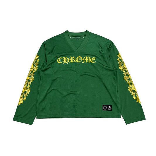 Chrome Hearts Mesh Warm Up Jersey Green