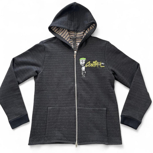 Chrome Hearts Matty Boy Exclusive ‘Control/Beware’ Embroidered Double Hoodie