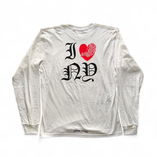 Chrome Hearts I Heart NY Long Sleeve T-Shirt