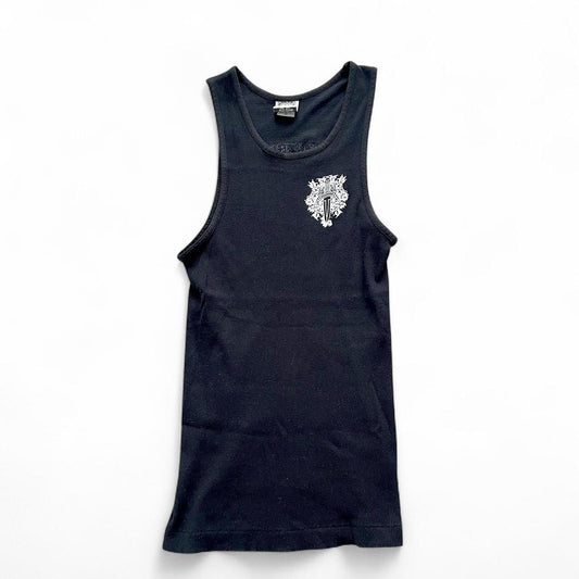 Chrome Hearts Dagger Logo Horseshoe New York Exclusive Vintage Tank Top F*CK YOU