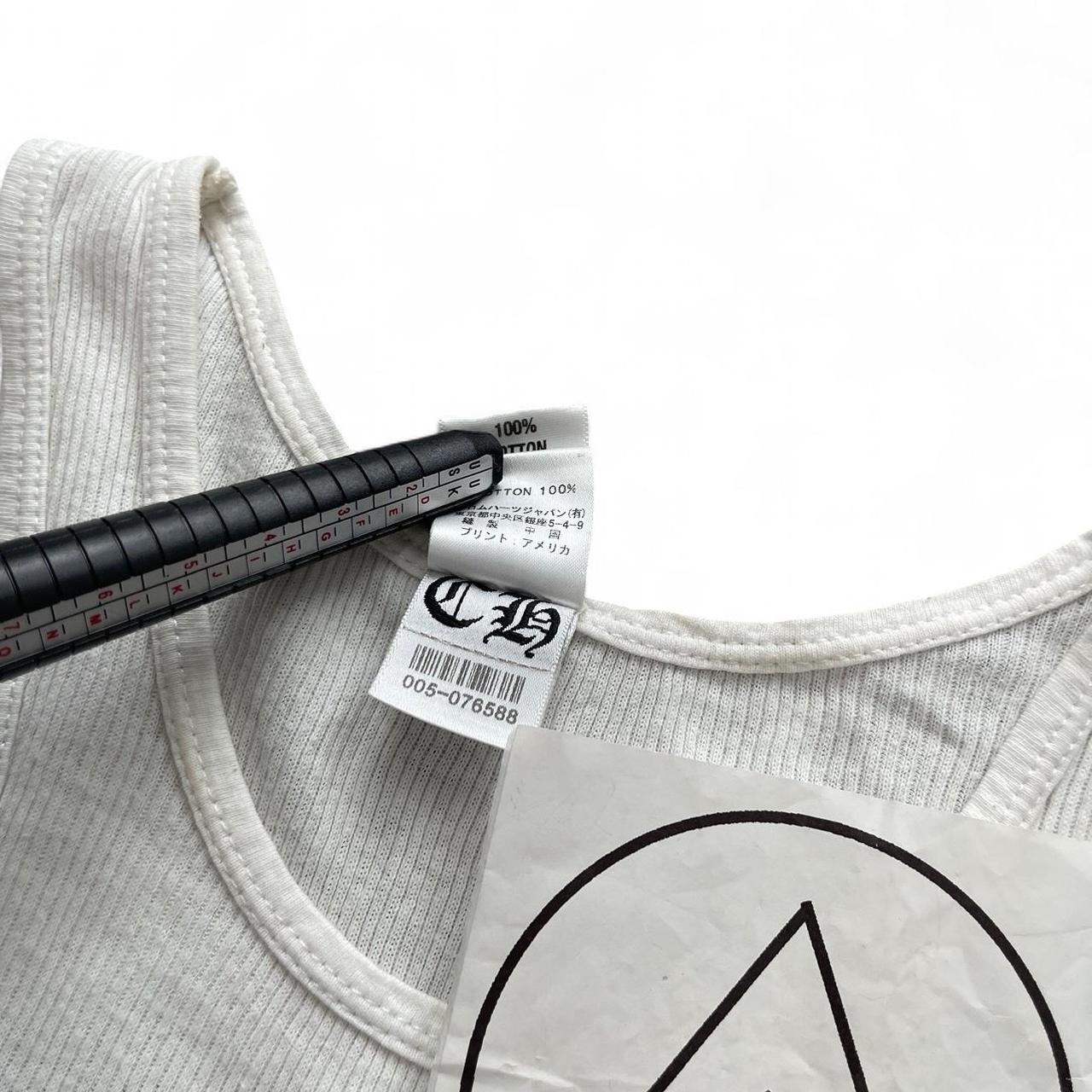 Chrome Hearts Classic Ribbed Horseshoe Vintage Tank Top
