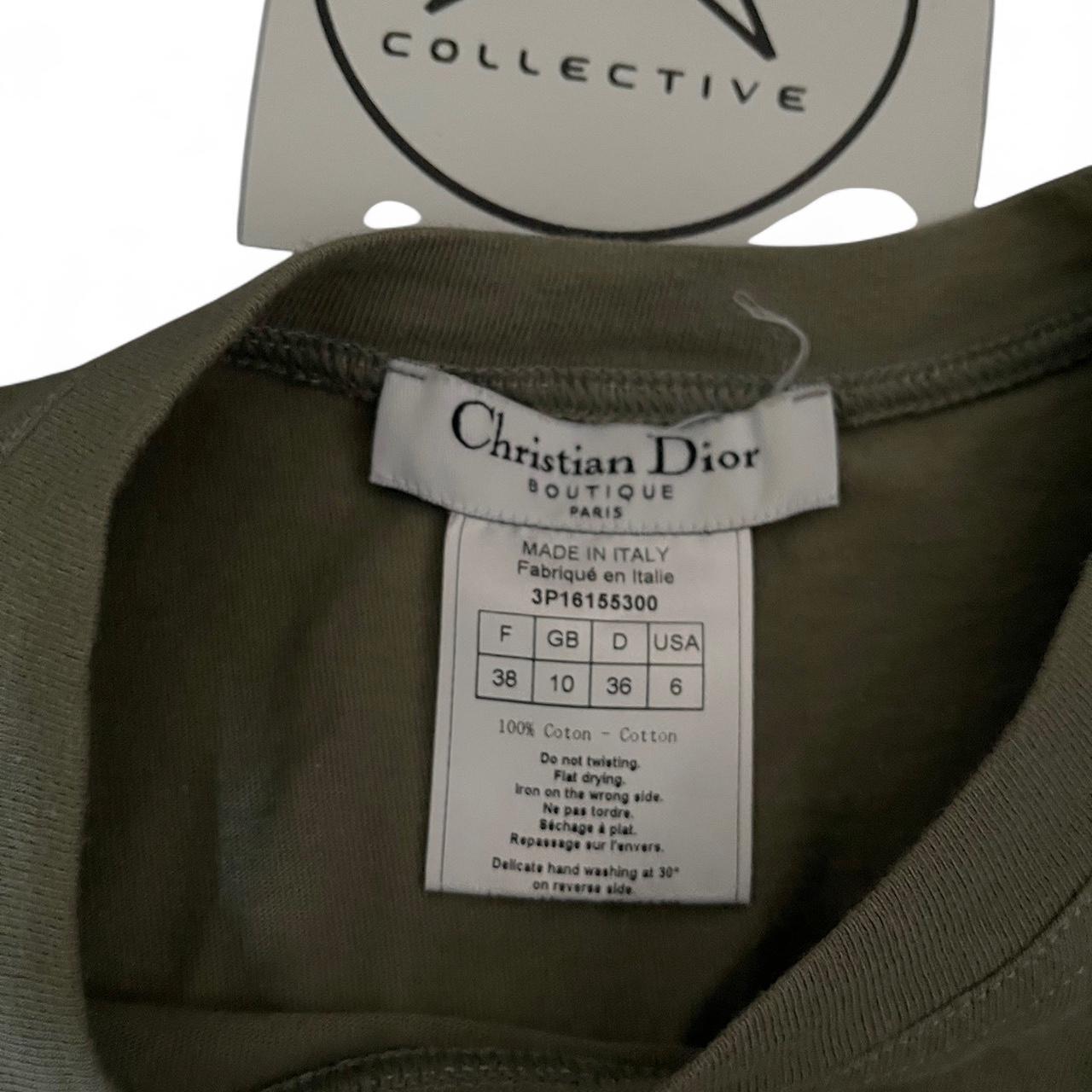 Dior Green J'ADORE Tank Top