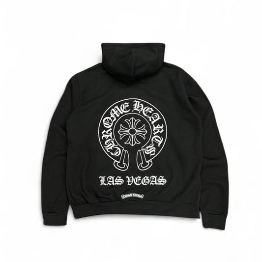 Chrome Hearts Las Vegas Exclusive Horseshoe Hoodie Black