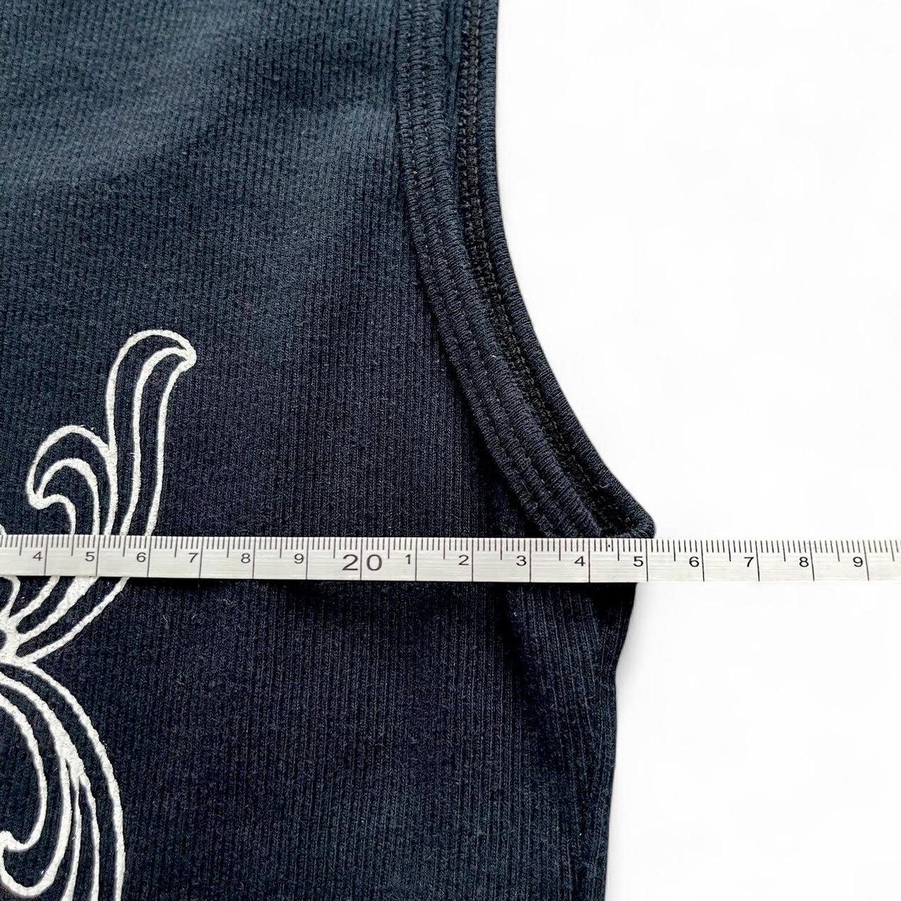 Chrome Hearts Rare Cross Logo Dagger Vintage Tank Top
