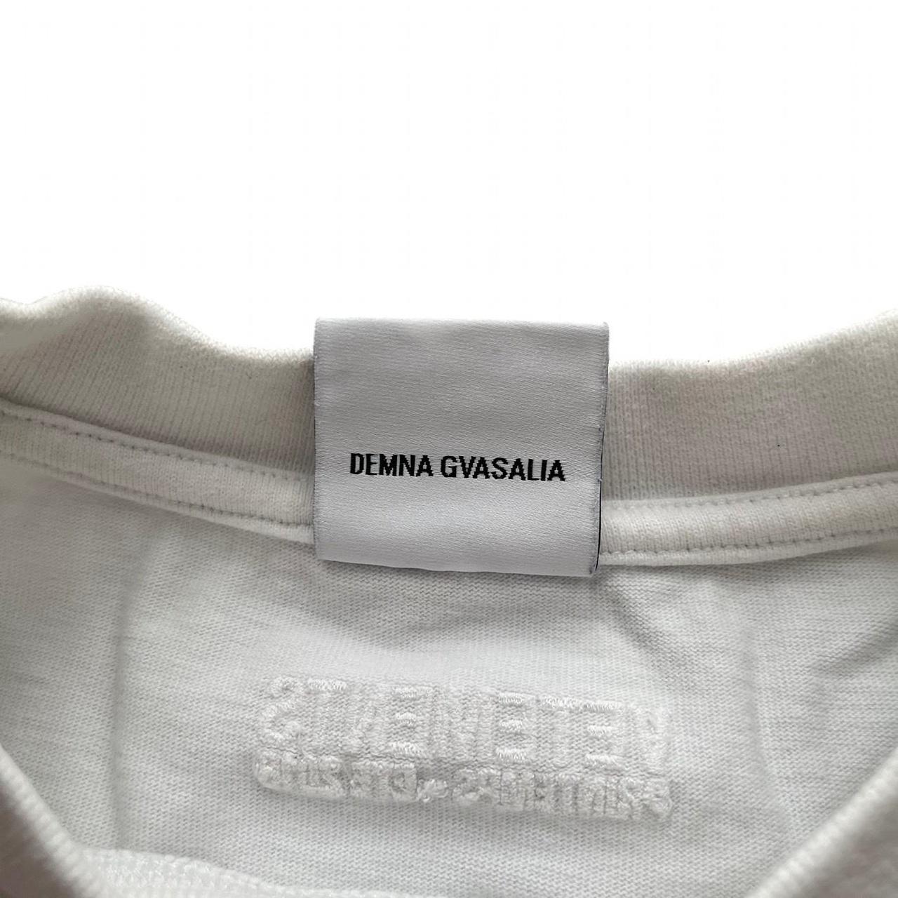 Vetements 2018 Summer Soccer Tee White