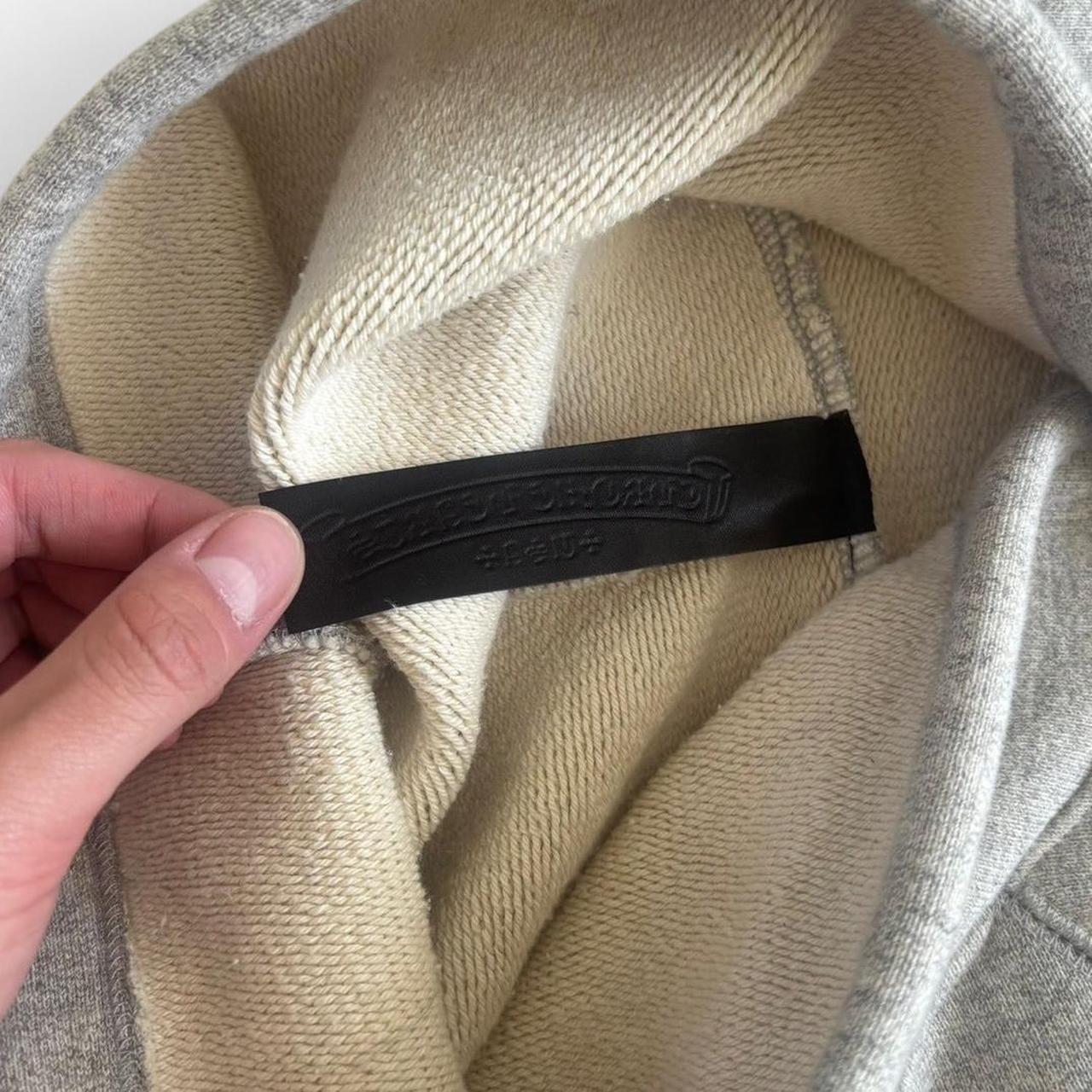 Chrome Hearts Triple Cross Hollywood Hoodie Grey New Season