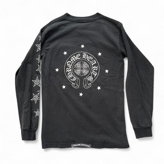 Chrome Hearts Exclusive Star Logo Long Sleeve T