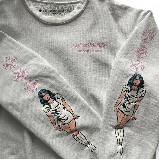 Chrome Hearts Deadly Doll JesseJoStark Crewneck Sweatshirt