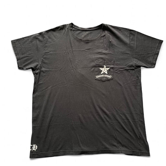 Chrome Hearts Ninja Star Logo Scroll Tee