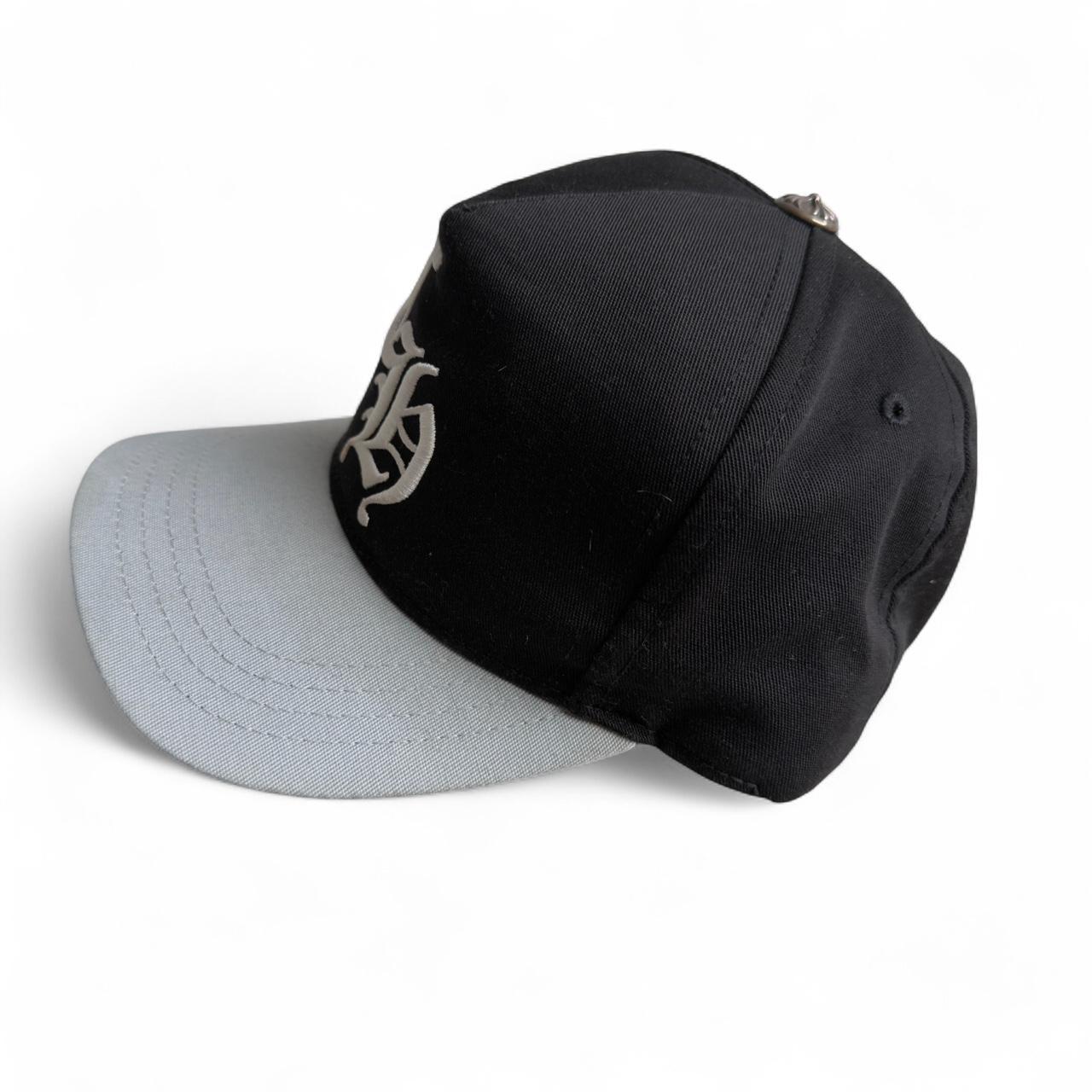 Chrome Hearts CH hat baseball grey / black