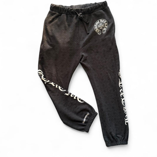 Chrome Hearts Monogram Horseshoe Logo Sweatpants