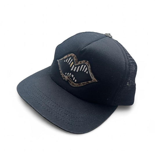 Chrome Hearts Matty Boy Leopard Chomper Trucker Hat