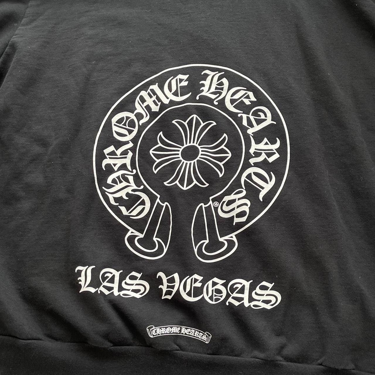 Chrome Hearts Las Vegas Exclusive Horseshoe Hoodie Black