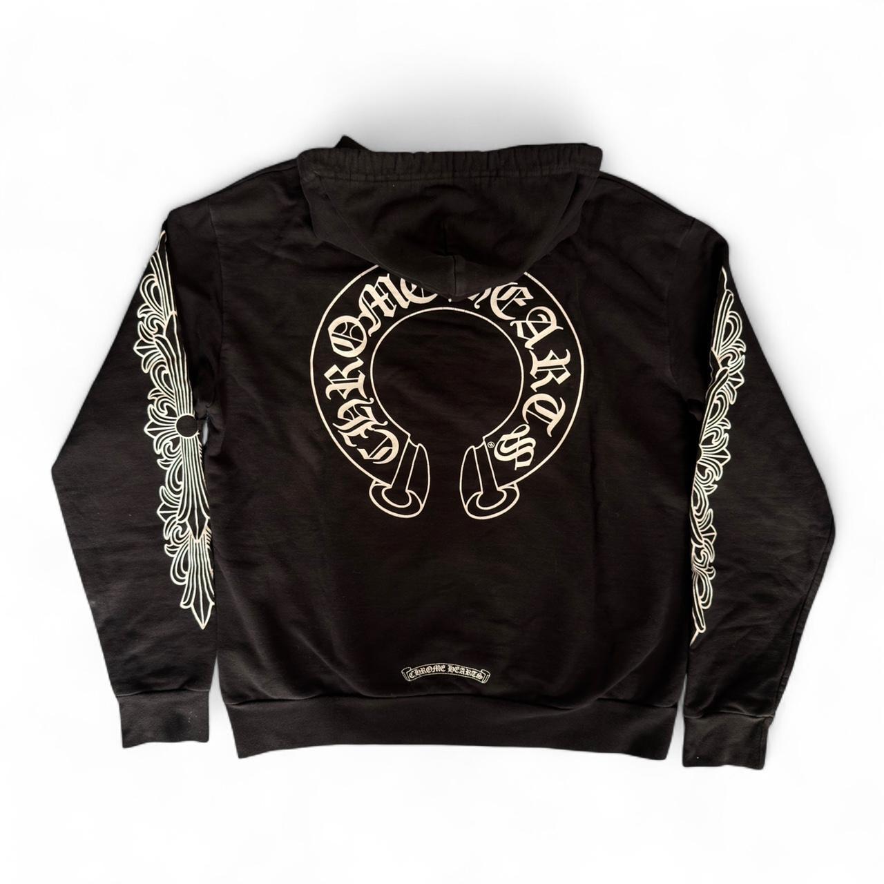 Chrome Hearts Floral Horseshoe Hoodie