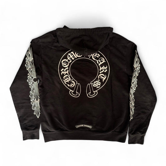 Chrome Hearts Floral Horseshoe Hoodie