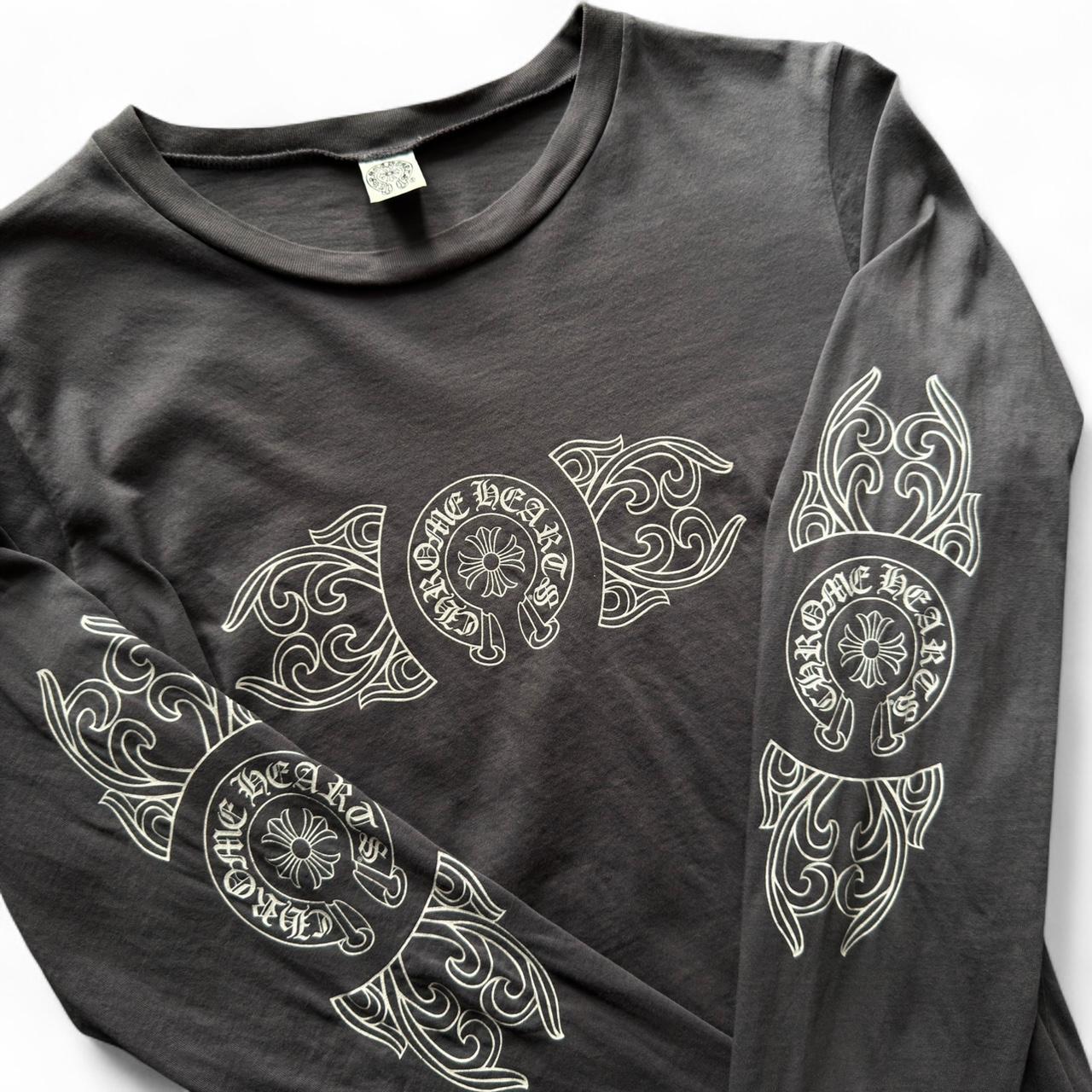 Chrome Hearts Vintage 80s Richard Stark Era Floral Long Sleeve