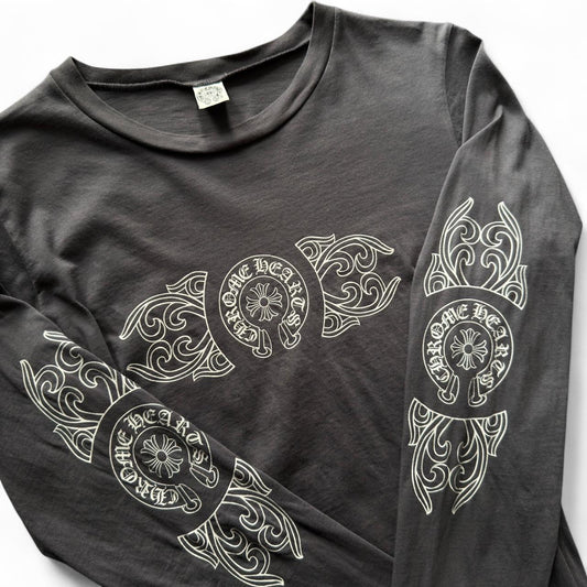 Chrome Hearts Vintage 80s Richard Stark Era Floral Long Sleeve