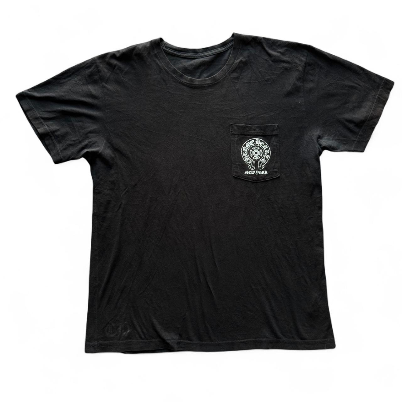 Chrome Hearts New York Exclusive Horseshoe Logo Pocket Tee