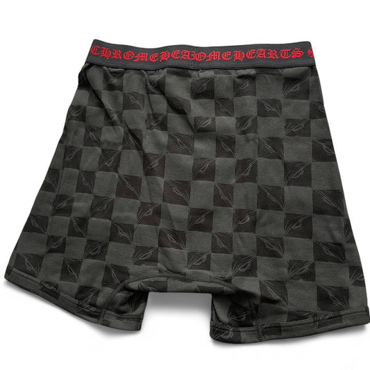 Chrome Hearts Underwear Classic Rib Boxer Brief 99 Eyes Matty Boy Black