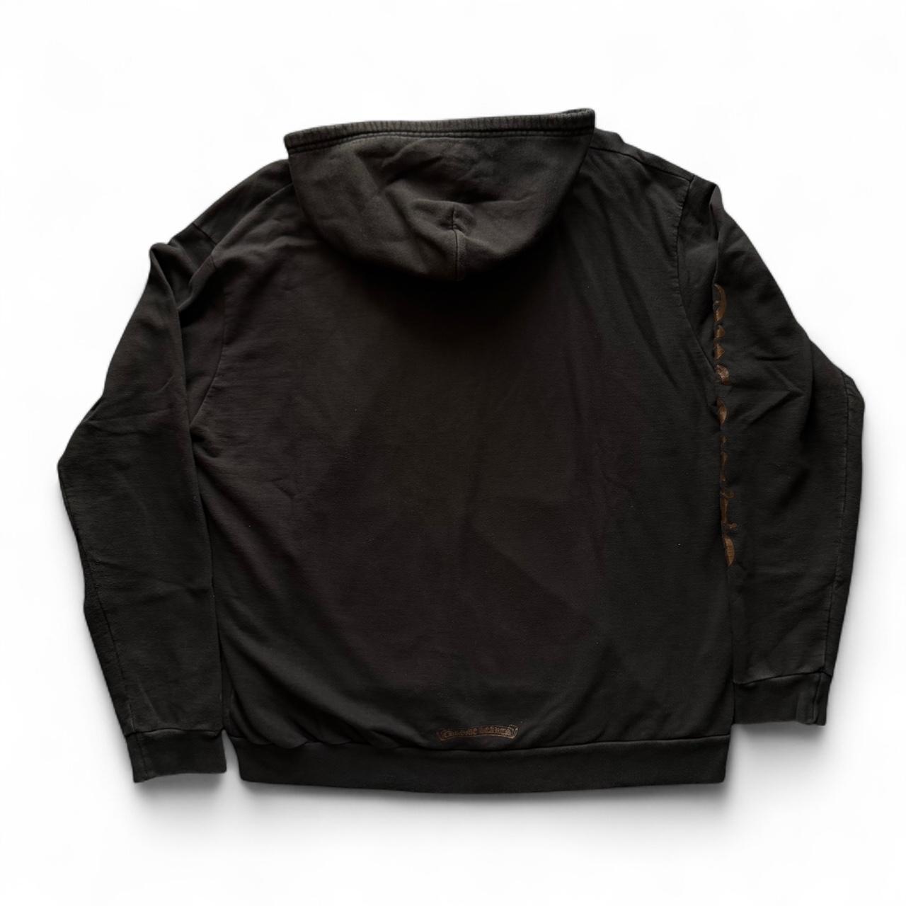 Chrome Hearts 1998 Brown Glitter Zip Up Hoodie