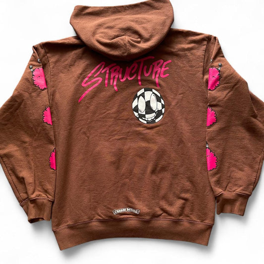 Chrome Hearts Matty Boy Structure Hoodie Brown