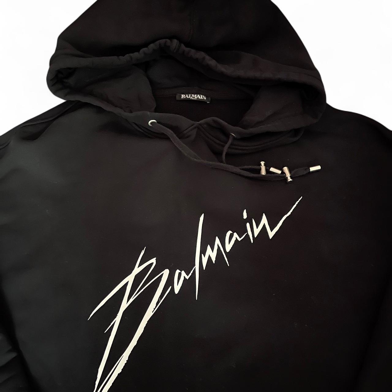 Balmain Oversized Logo Hoodie