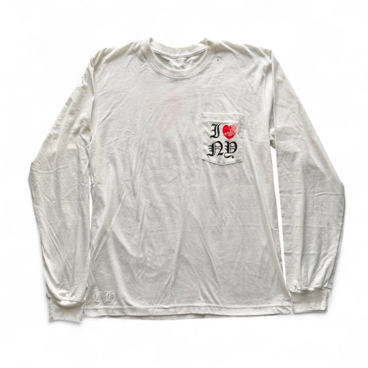 Chrome Hearts I Heart NY Long Sleeve T-Shirt