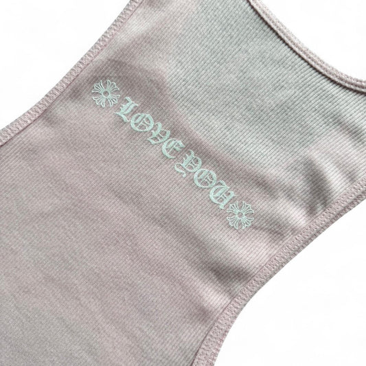 Chrome Hearts “Love You” Rib Tank Valentines Exclusive