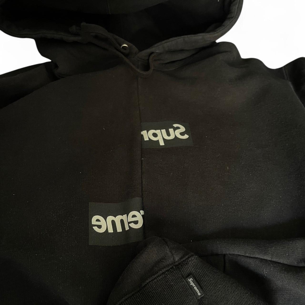 Supreme x CDG Split Box Logo Hoodie