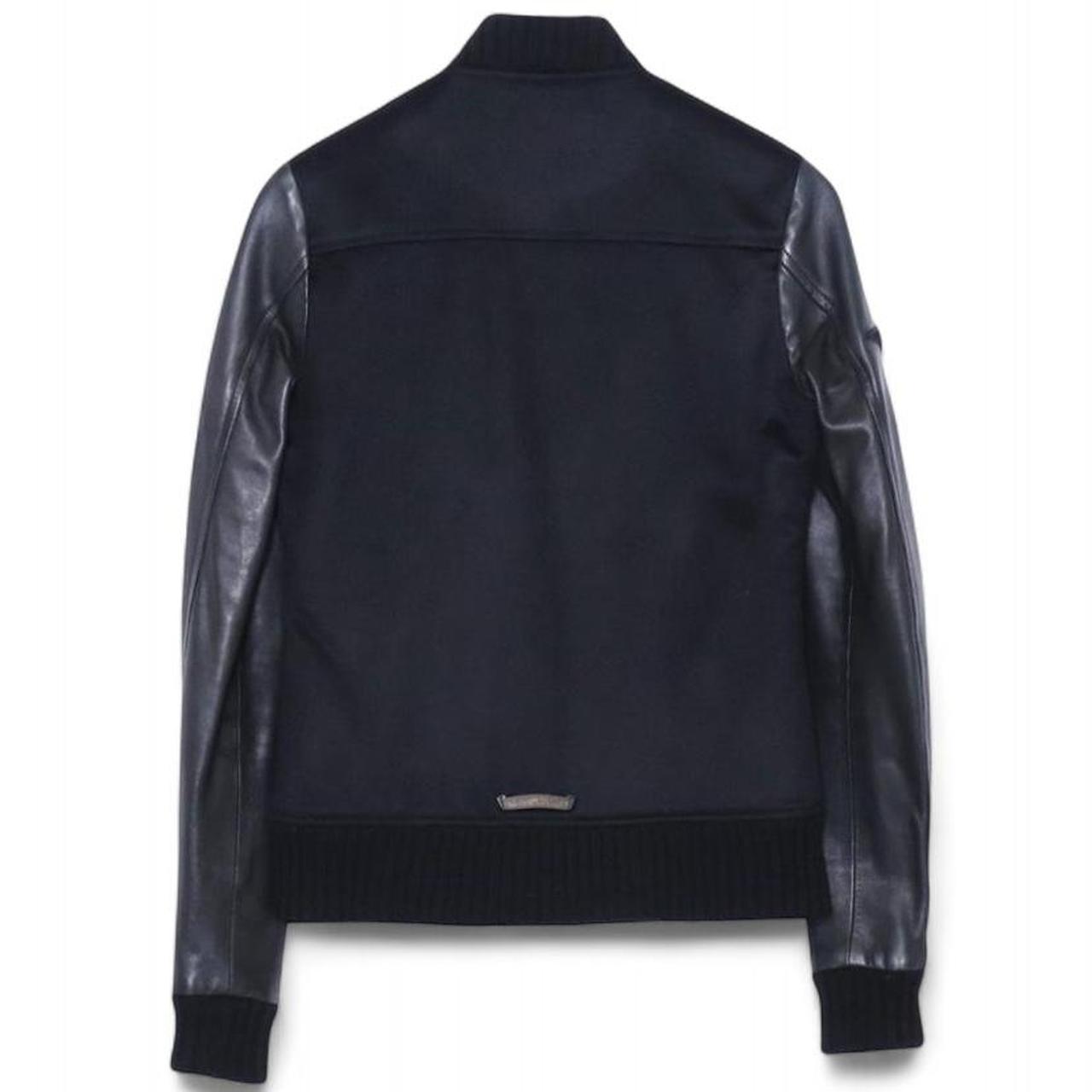 Chrome Hearts Letterman Star Leather Varsity Jacket
