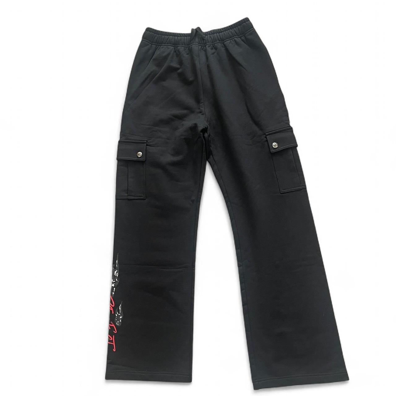 Chrome Hearts Matty Boy Stay Fast Cargo Sweatpants