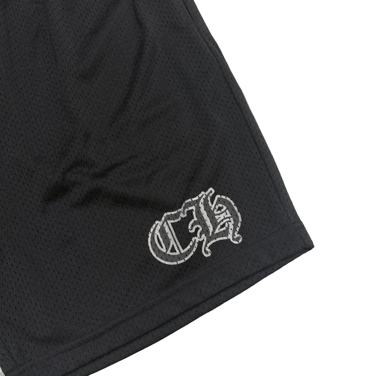 Chrome Hearts Mesh Warm Up Jersey Shorts Black
