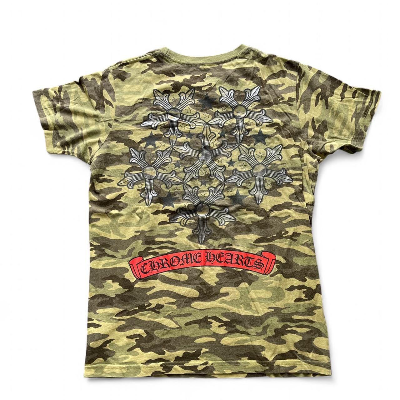 Chrome Hearts Stars Logo Camo Tshirt