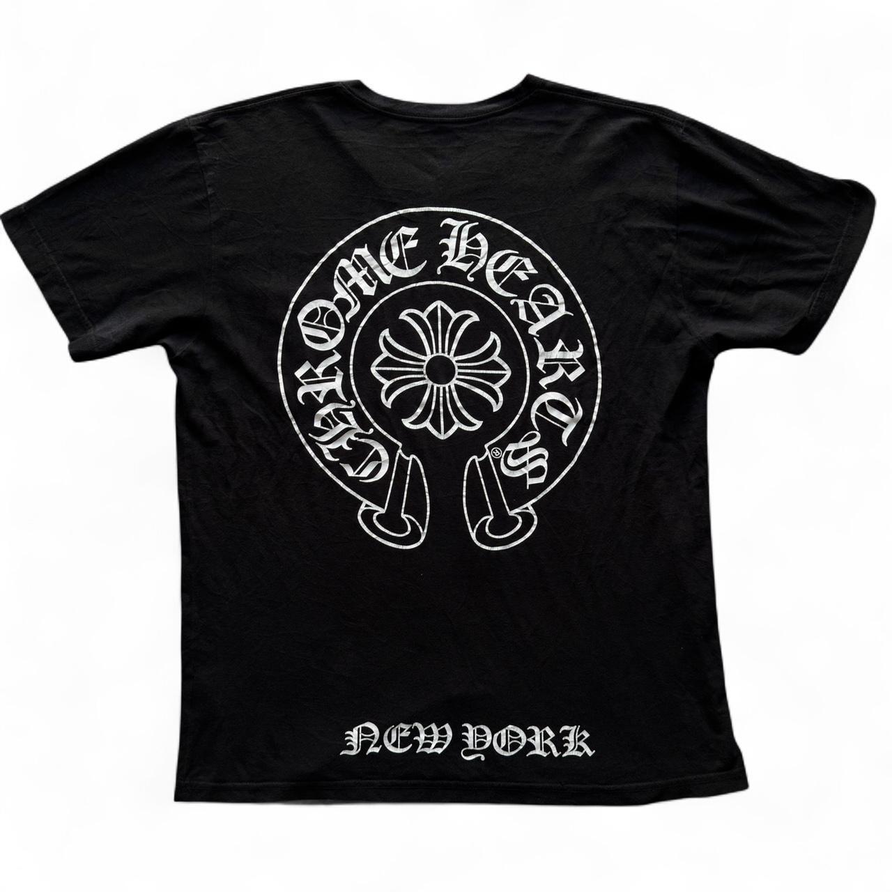 Chrome Hearts New York Exclusive Horseshoe Logo Pocket Tee