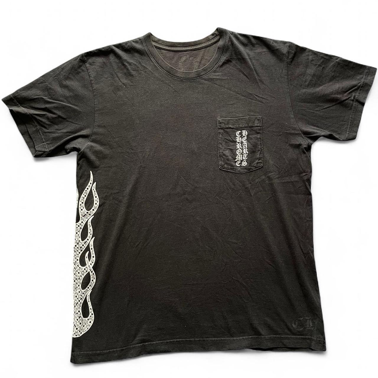 Chrome Hearts Side Flame Tee