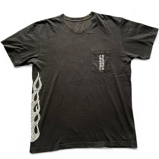 Chrome Hearts Side Flame Tee