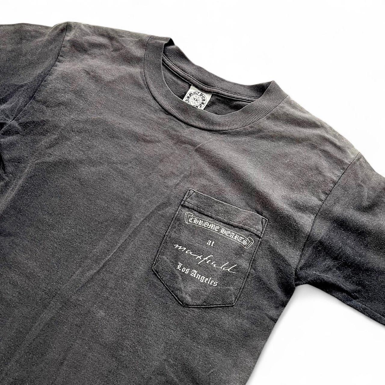 Chrome Hearts Dagger Logo Maxfield Exclusive Vintage Faded Tee