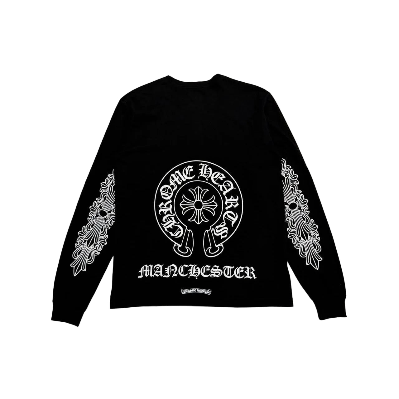 Chrome Hearts Manchester Exclusive Horseshoe Logo Long Sleeve Tee