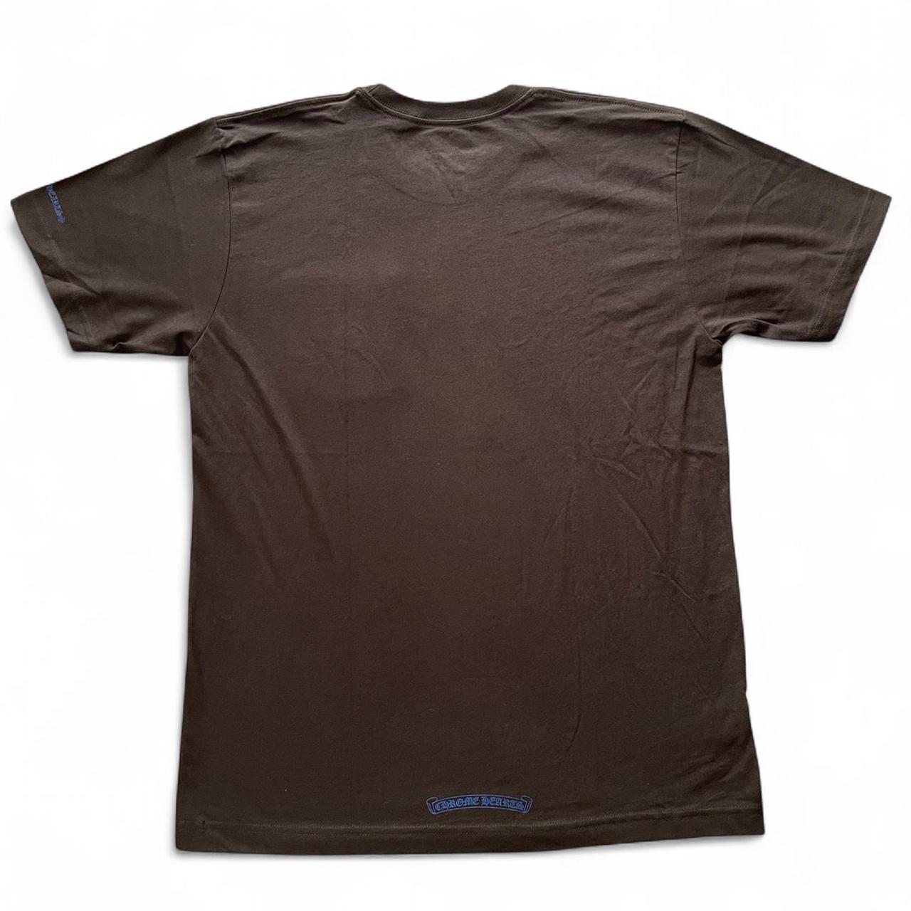 Chrome Hearts 1988 Neck Logo Black Blue T Shirt