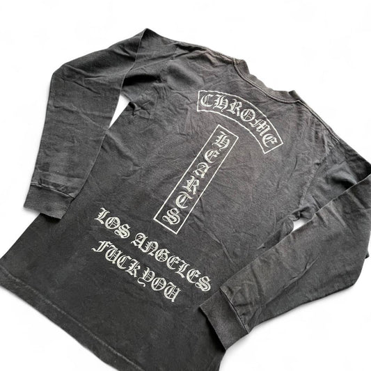 Chrome Hearts Vintage THRASHED PERFECT FADE 90s LOS ANGELES Silver Print