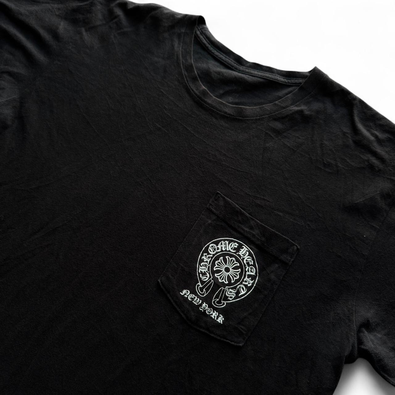 Chrome Hearts New York Exclusive Horseshoe Logo Pocket Tee