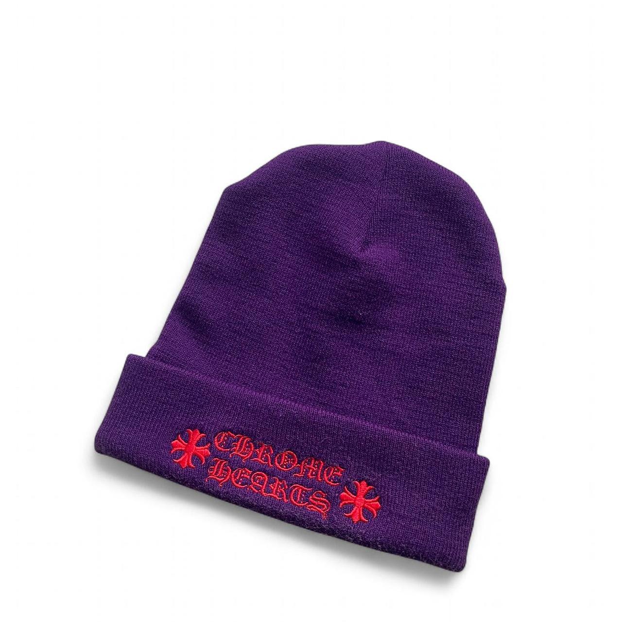 Chrome Hearts Watch Cap Purple Beanie