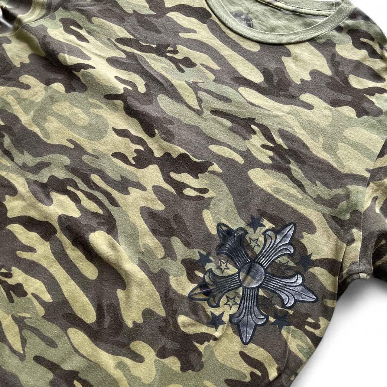 Chrome Hearts Stars Logo Camo Tshirt
