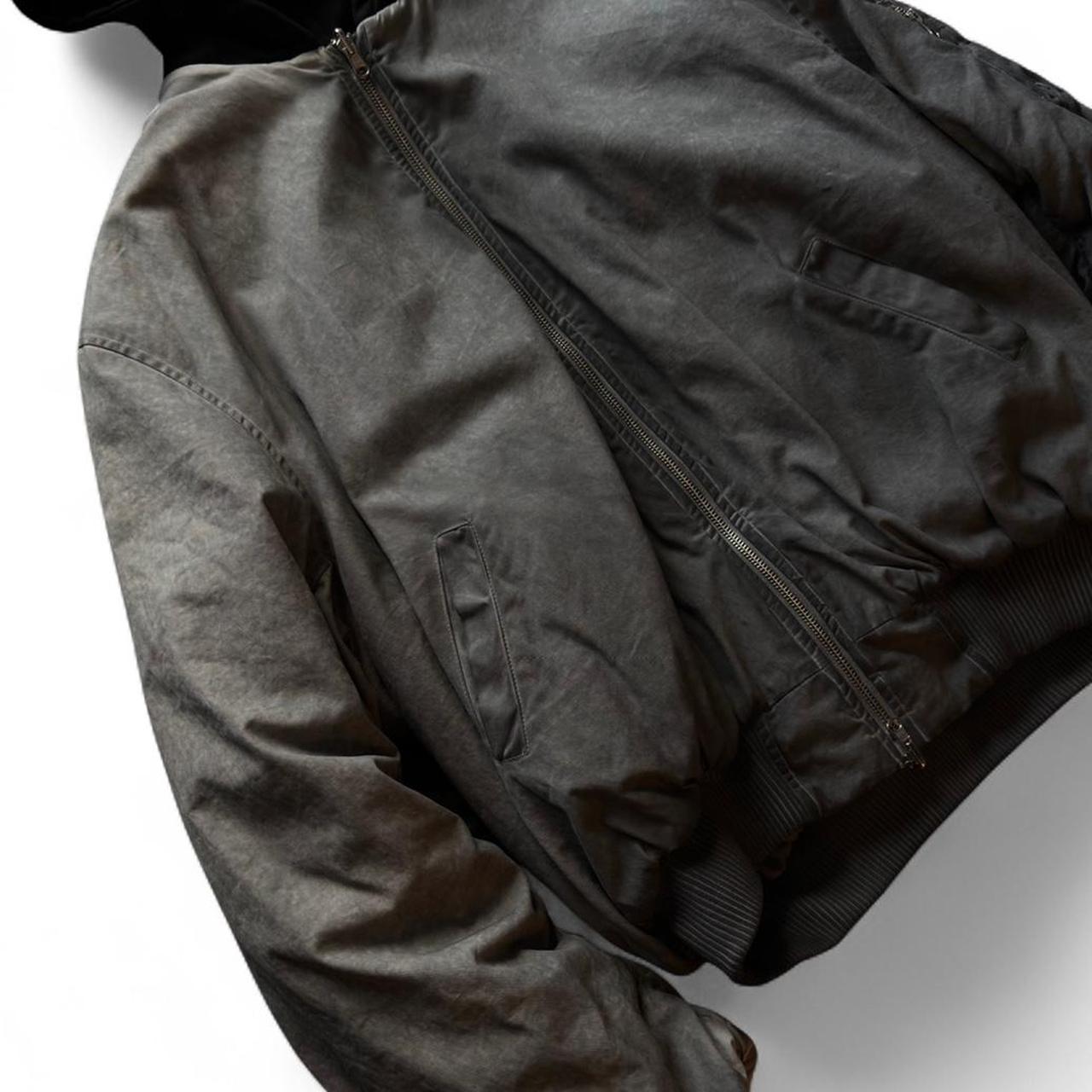 Ktwo Studios Reversible Dyed Hooded Bomber Jacket