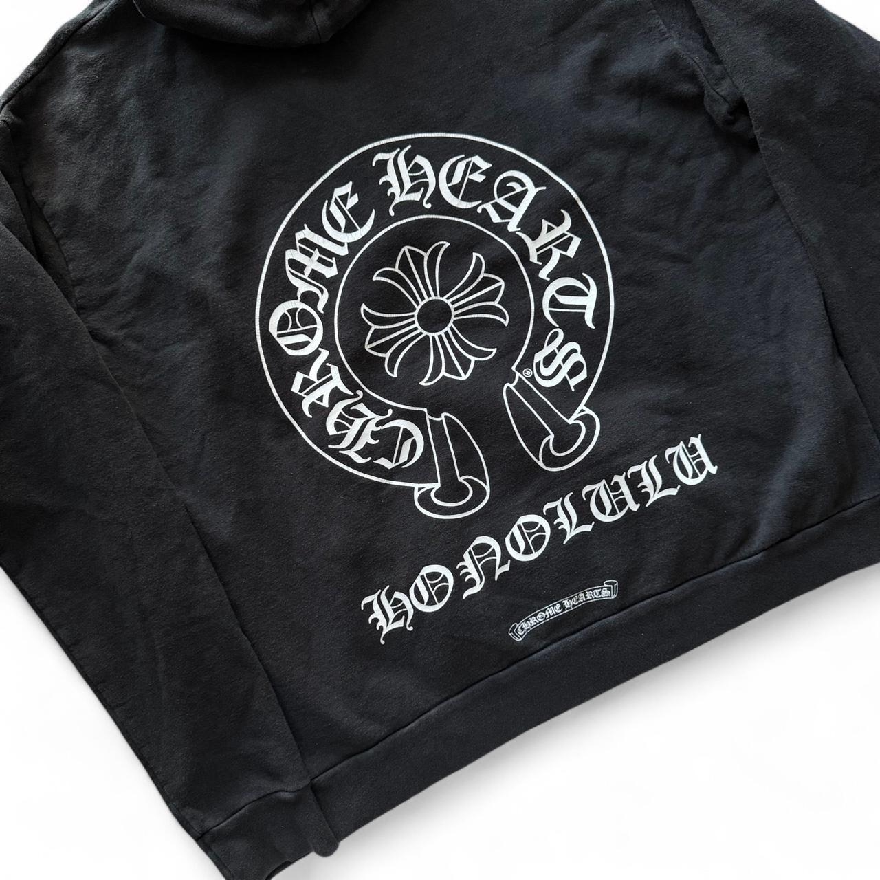 Chrome Hearts Honolulu Exclusive Horseshoe Logo Pullover Hoodie