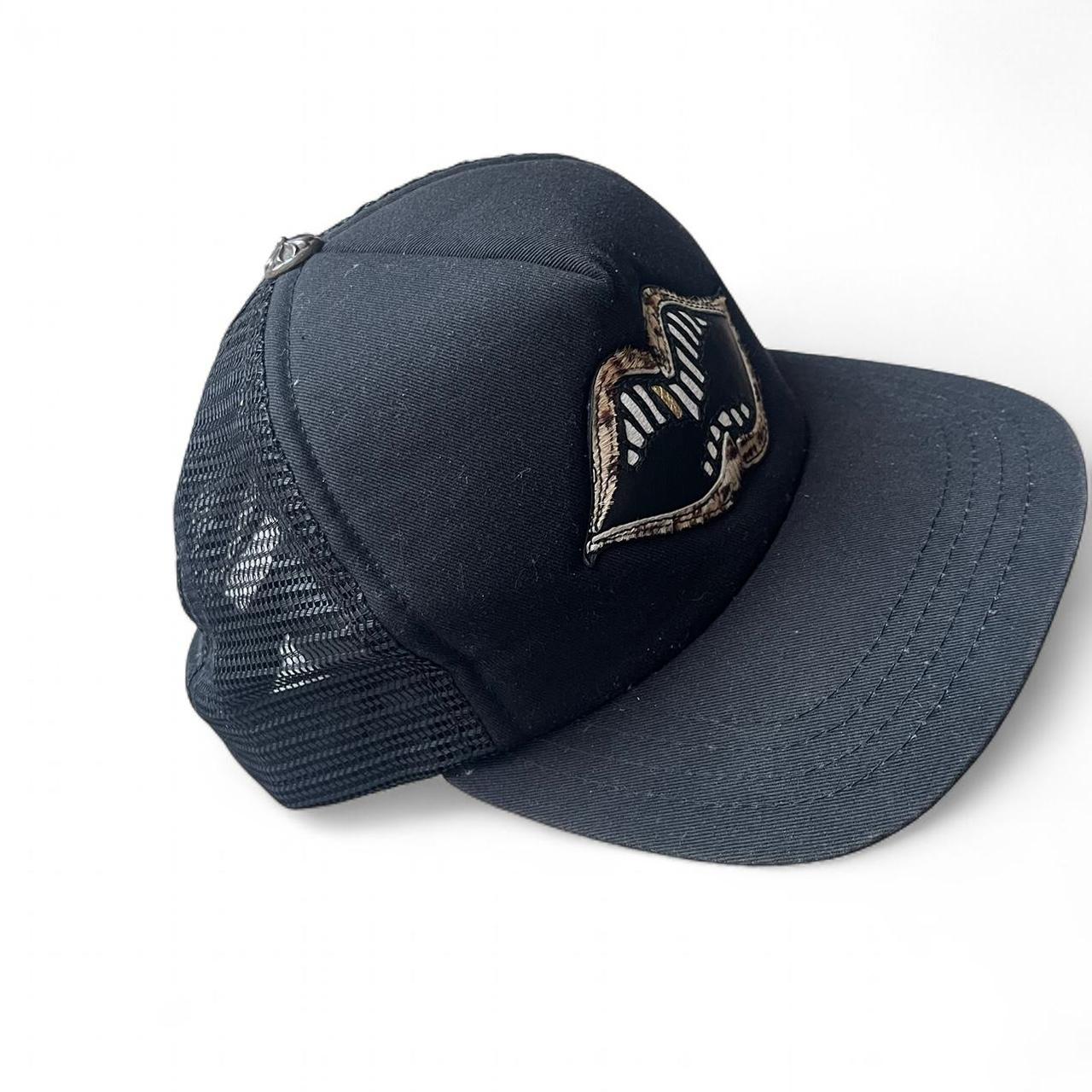 Chrome Hearts Matty Boy Leopard Chomper Trucker Hat