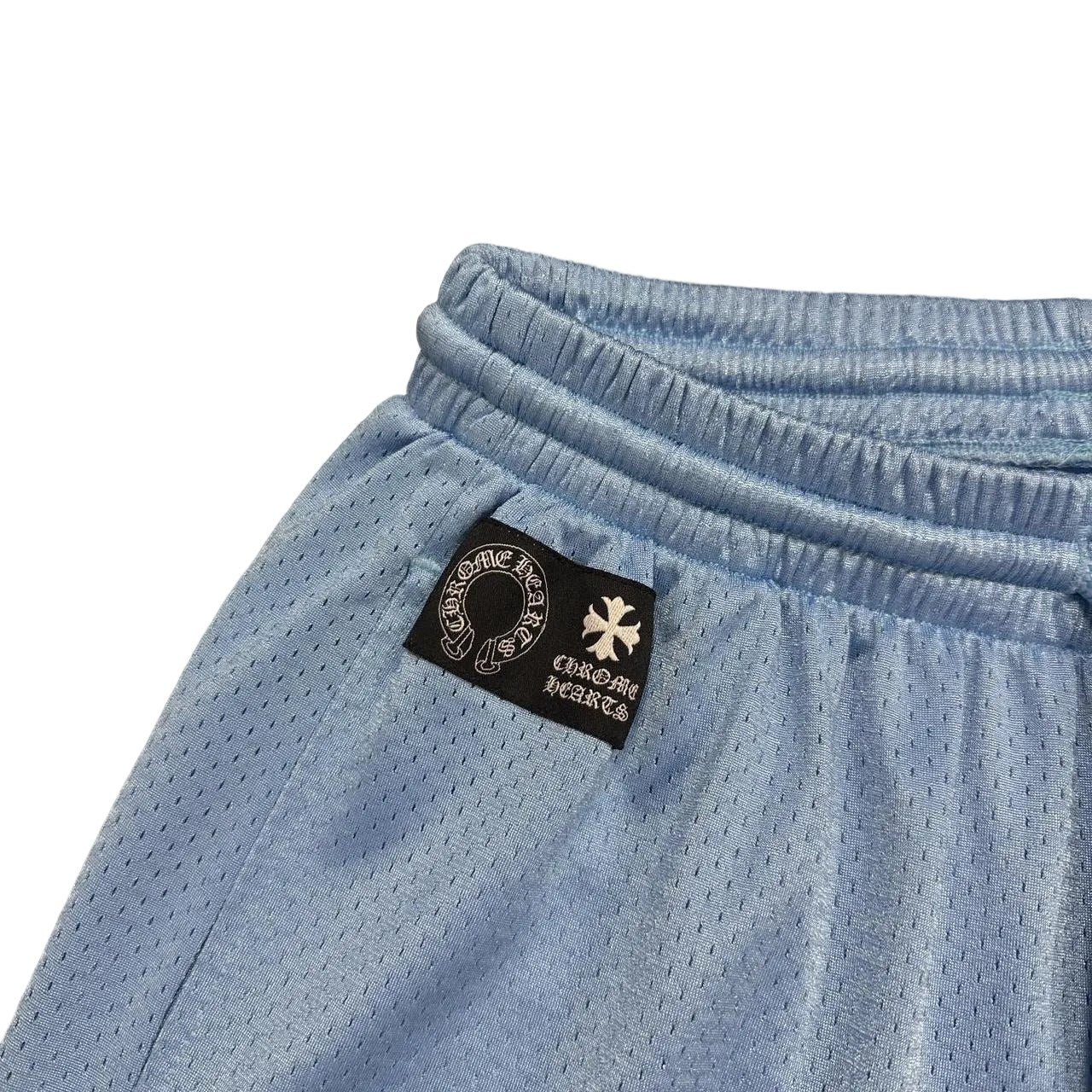 Chrome Hearts Mesh Warm Up Jersey Shorts Blue