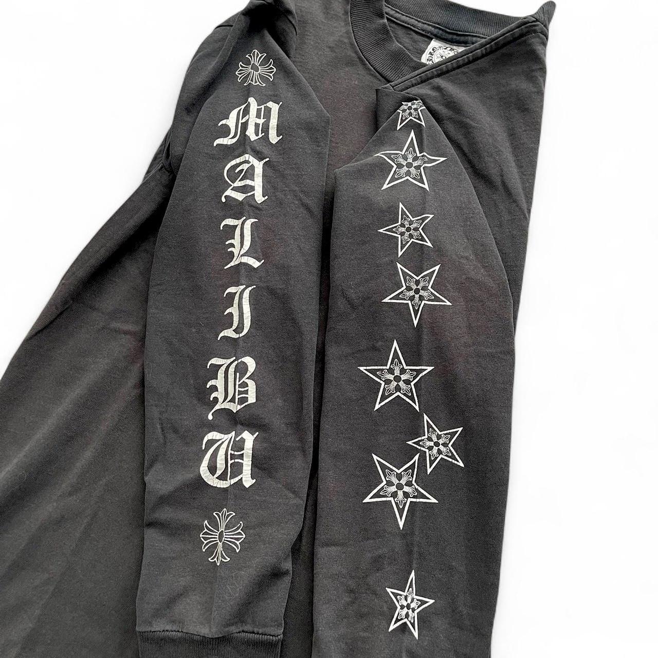 Chrome Hearts Malibu Exclusive Star Logo Long Sleeve T