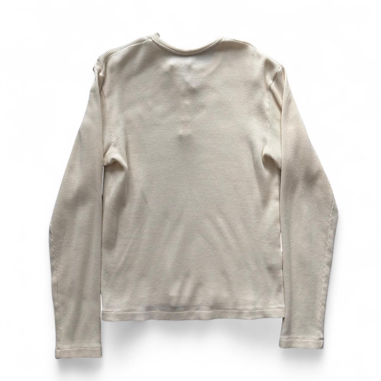 Chrome Hearts Embroidered Wool Waffle Long Sleeve Thermal